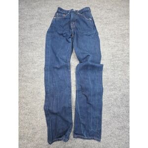 Levi's LVC Selvedge 701 Jeans Women's 24 x 34 (FITS 23 x 32) Blue Denim Big E